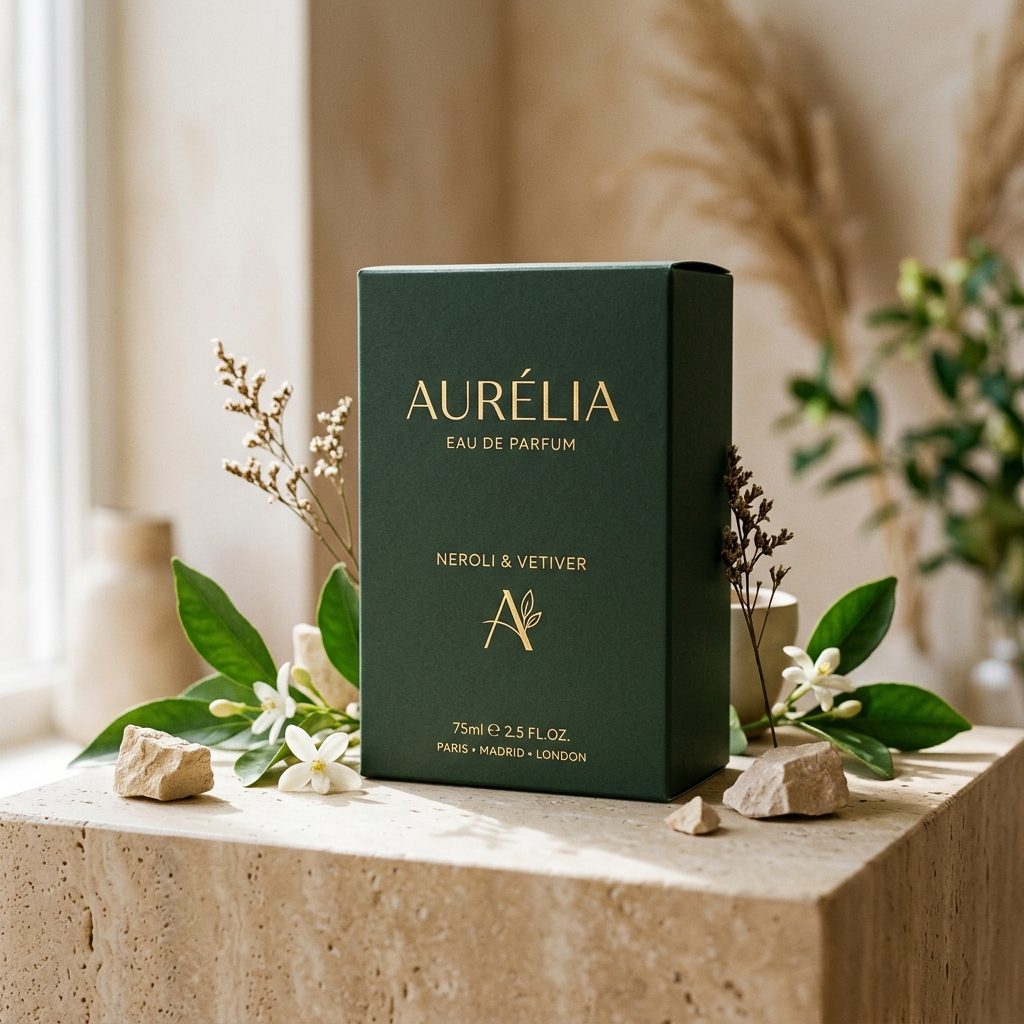 Aurelia Luxury Perfume Box Architecture